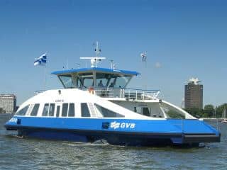 Gratis Hafenfahrt Fähre Hafen Amsterdam