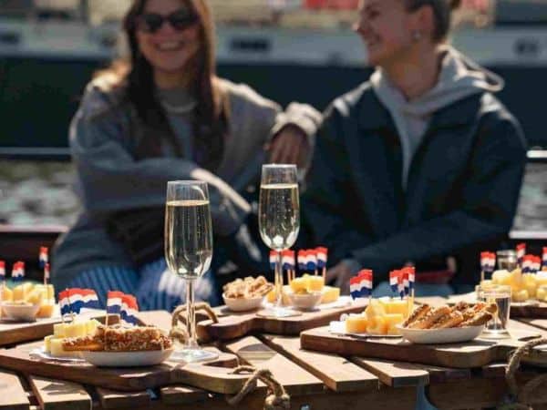 Canal Cruise ‘Cheese & Cheers’ (includes drinks, cheese and pretzels)