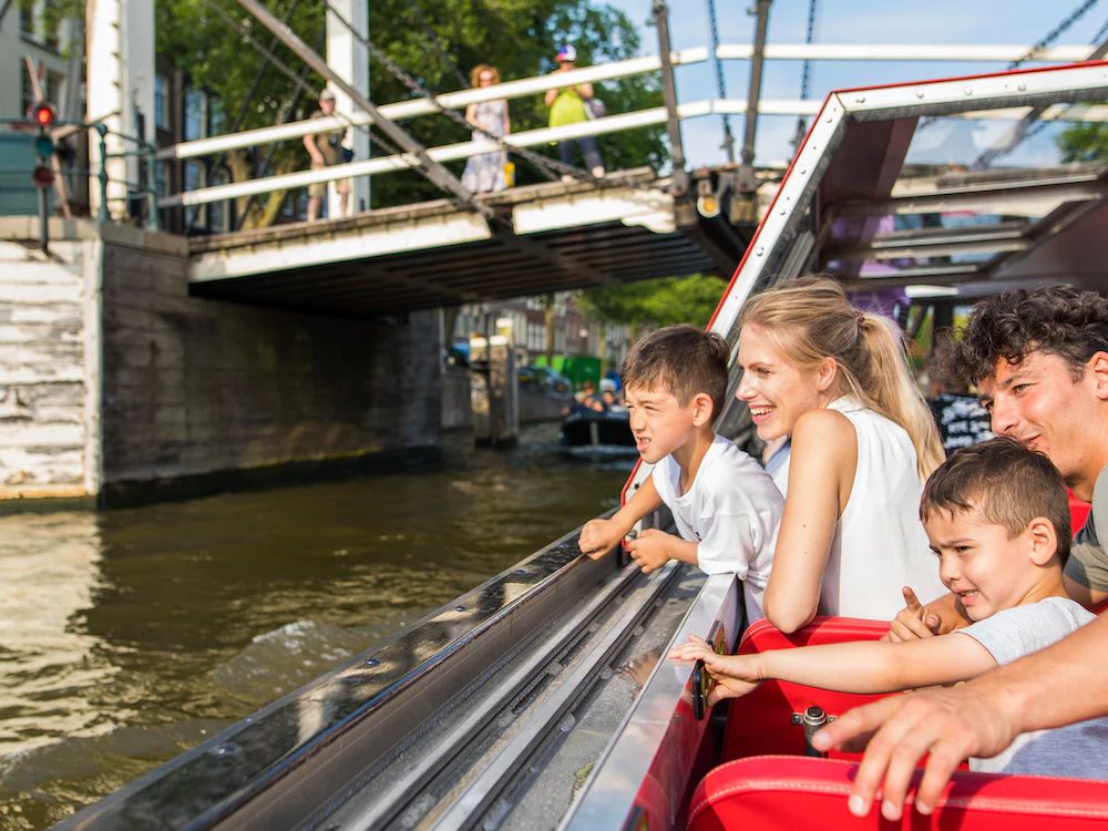 Hop on Hop off Rondvaart Amsterdam