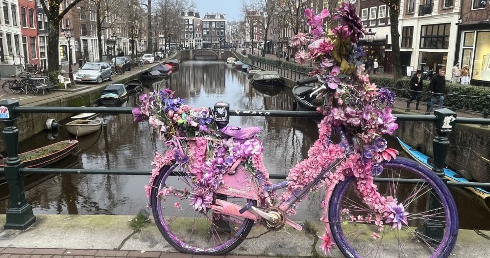 Bloemenfiets Amsterdam